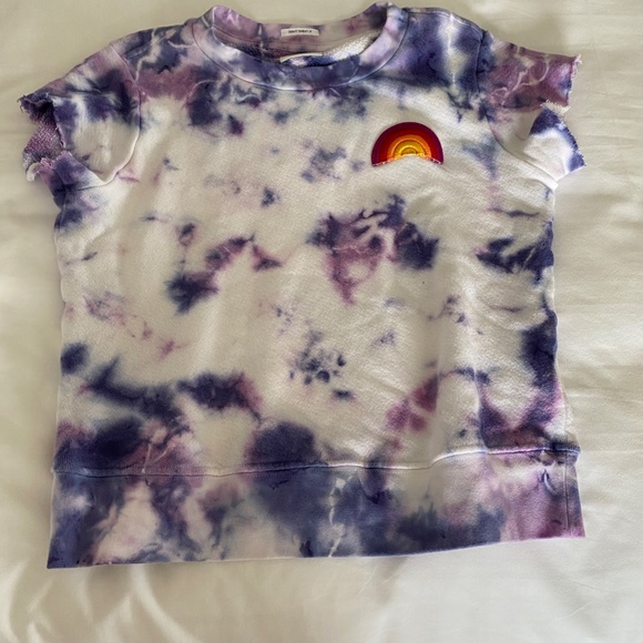 MOTHER purple tie dye t-shirt - Picture 2 of 3
